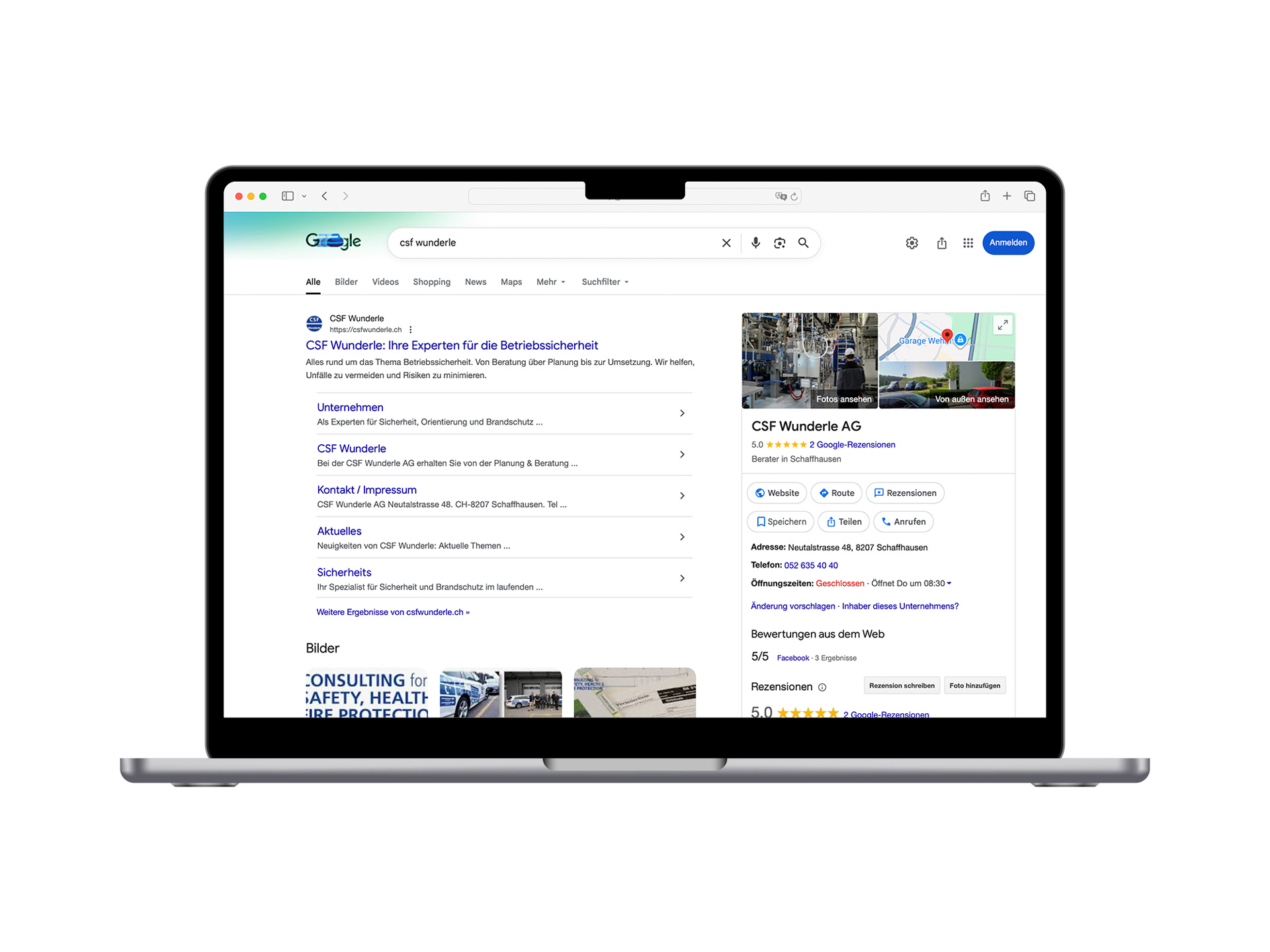 Wireframes und Struktur für ein Website-Redesign