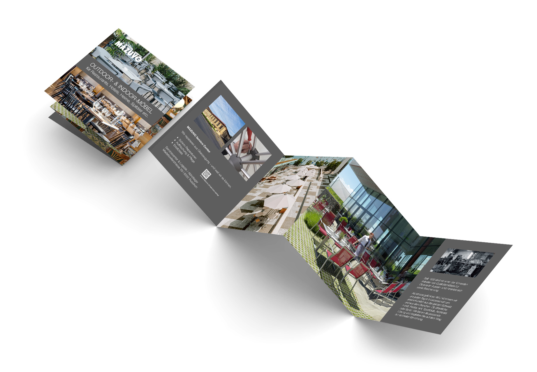 Vorschau eines modernen Website-Redesigns